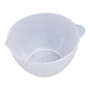 日本进口刻度料理配料烘焙称量碗食品级塑料尖嘴导流口引流打蛋碗