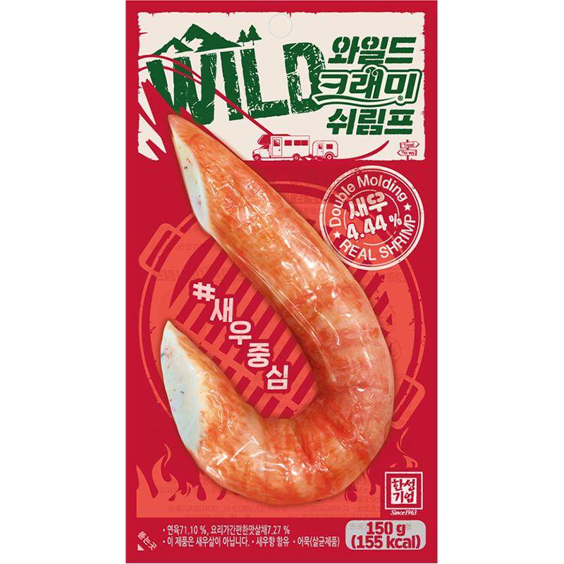 韩国进口低脂即食鲜虾夹心客唻美