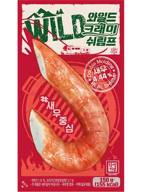 韩国进口低脂即食鲜虾夹心客唻美