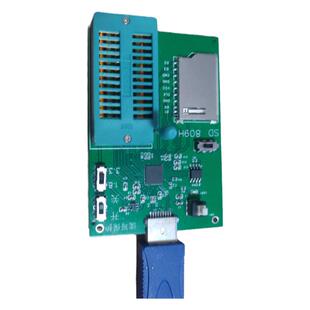 809h座子和SD板子转接usb3.0读写板，emmc座镜像读写板