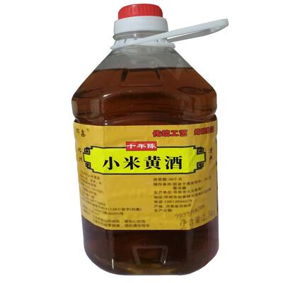 半干型小米黄酒农家自酿原浆老酒