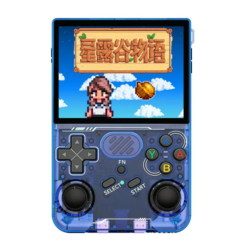 R36xx开源掌上游戏机WIFI对战便携复古怀旧街机摇杆3.5英寸高清屏