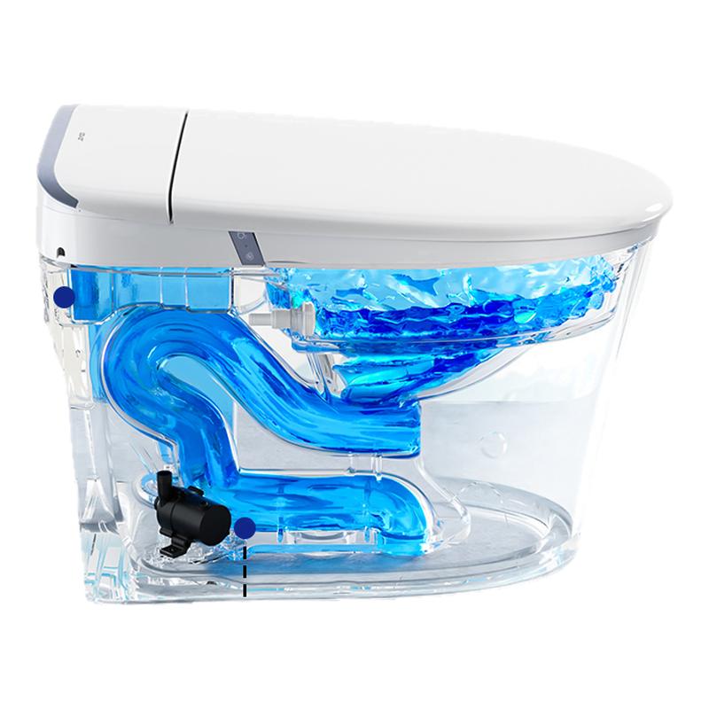 政府补贴九牧轻智能马桶坐便器座全自动电小户型家用带水箱泡沫盾