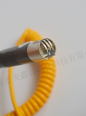K型表面热电偶黄色弹簧线表面探头直柄式NR-81531B