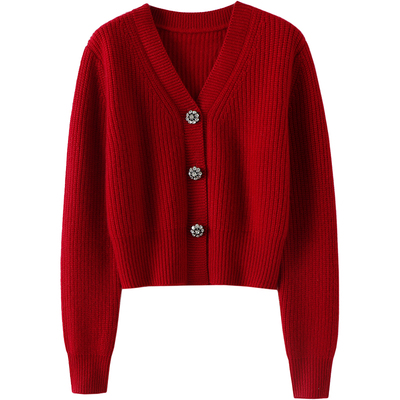 启超高端100%纯山羊绒衫