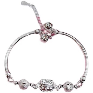 纯银S925银铃铛可爱手链手镯原创新款软妹jk少女心闺蜜生日礼物