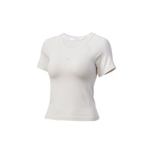 JSC无缝短袖运动T恤衫女夏跑步带胸垫可拆洗健身羽毛球服瑜伽上衣