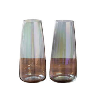 掬涵花瓶摆件客厅插花透明玻璃网红鲜花玫瑰水养水培绿植高级感