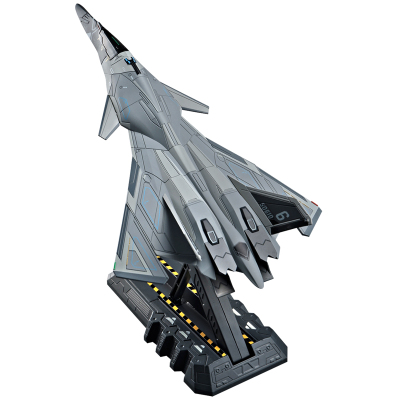 白帝乙型空天战机模型