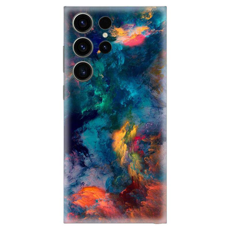 适用于三星s23s26s25ultra手机改色背膜s22贴纸定制a56a57磨砂后膜note20/10创意彩膜s21s2