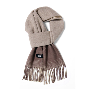 海澜之家女士围巾秋冬新款羊毛男款百搭氛围感保暖生日礼盒装礼物