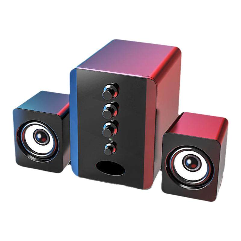 赛达D-202电脑台式机音响蓝牙音箱2.1低音炮有线小钢炮迷你桌面