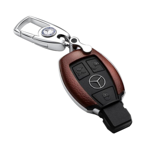 适用于奔驰钥匙包C200L新C级gla200男女glk300glc260钥匙套壳扣