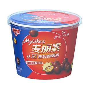 金丝猴麦丽素超级桶装原味跳跳糖巧克力糖果网红零食（代可可脂）