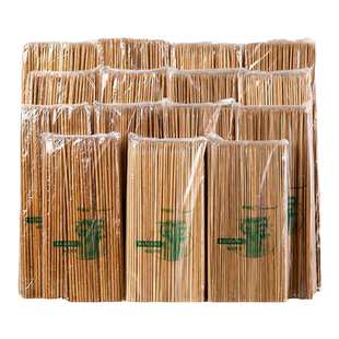 竹签批发广东特硬碳化竹签烧烤串串香烤肉小吃热狗羊肉串商用签子