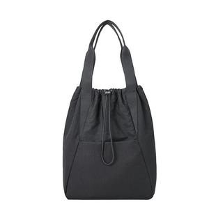 波斯丹顿新款托特包女抽绳双肩背包小众设计大容量通勤单肩手提包