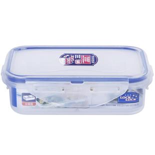 乐扣乐扣分格型塑料保鲜盒密封餐盒儿童饭盒微波炉零食分隔便当盒