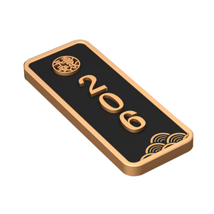 亚克力数字门牌号码牌家用定制订制创意个性入户门新中式宾馆高档别墅酒店房间宿舍民宿小区单元楼挂牌标识牌