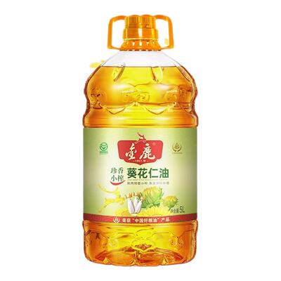 金鹿珍香葵花仁油5升绿色食品