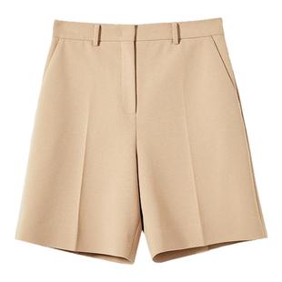 【25高智衣橱】朗姿欧洲EiLEEN ELITEE夏新款黑色短裤宽松休闲裤