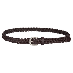 官网Canles Konis皮带女编织真皮腰带头层牛皮装饰配裙子百搭收腰