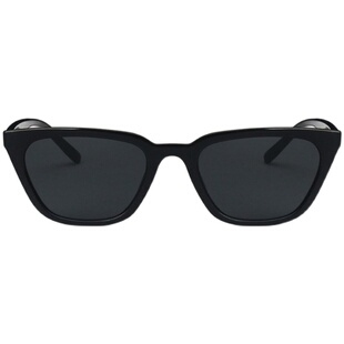 新款韩国明星jennie同款猫眼墨镜街拍复古小脸玳瑁色gd太阳镜潮