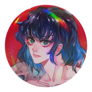 鬼灭之刃同人徽章吧唧胸针周边炭治郎嘴平伊之助富冈义勇我妻善逸