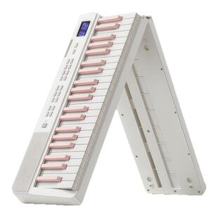 88键折叠力度电子钢琴便携式初学者入门专业考级成年钢琴键盘家用