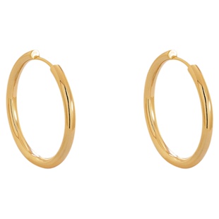 刘亦菲同款金色圈圈耳环女2026新款爆款高级感素圈耳圈方圆脸耳饰