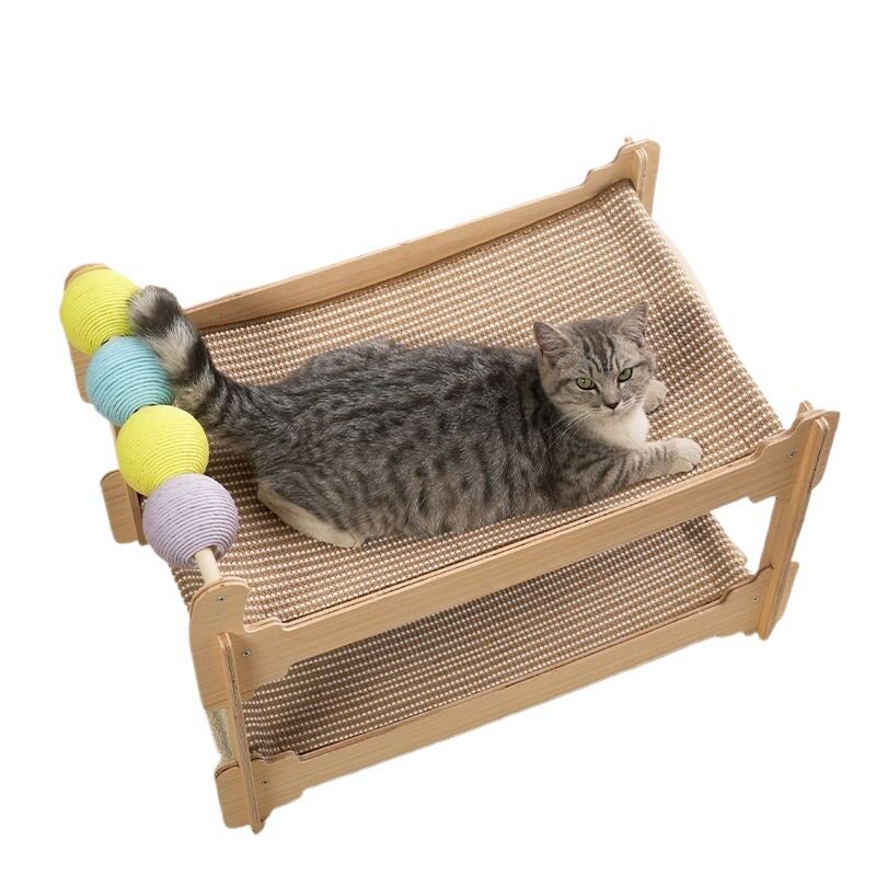 猫抓板猫窝一体冬季四季剑麻猫床