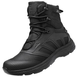 强人3515男靴高帮鞋春秋新款户外训练靴防刺穿战术靴登山鞋防泼水