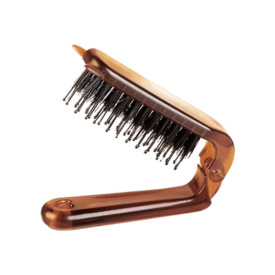 【便携蓬松颅顶】猪鬃毛折叠梳子