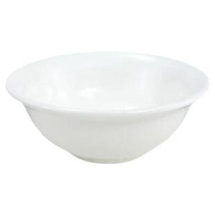 小汤碗商用陶瓷4.5英寸调料碗酒店碗纯白色圆碗反口碗小号加厚碗
