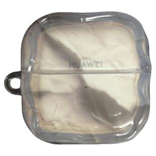 高级灰色大理石适用HUAWEIFreeClip夹耳新款5i华为5保护套freeclip2男款buds6/6i蓝牙耳机壳clip2硬壳保护套