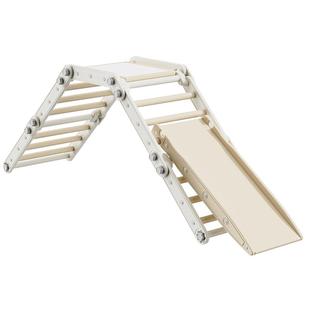 儿童室内攀爬架滑滑梯攀岩架家用折叠多功能百变爬行梯生日礼物