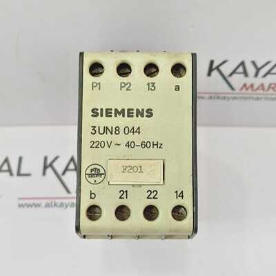 SIEMENS 3UN8 044 CONTACTOR CONTROL RELAY 220V 40-60HZ  (FAST