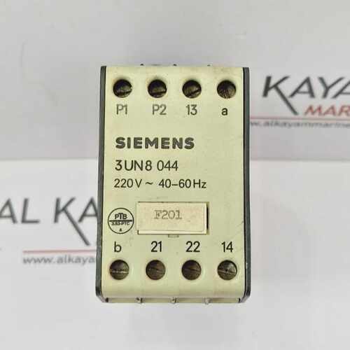 SIEMENS 3UN8 044 CONTACTOR CONTROL RELAY 220V 40-60HZ  (FAST