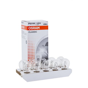 欧司朗12V/24V后尾灯双丝1157/P21/5W单丝1156/P21W刹车灯灯泡