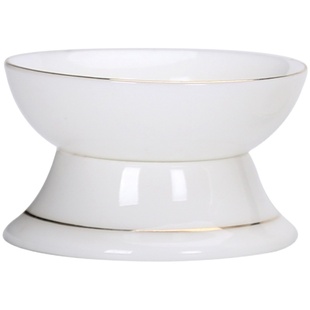 羊脂玉白瓷茶漏器创意家用茶叶茶滤过滤网泡喝茶茶具配件茶斗茶隔