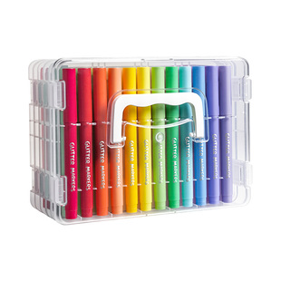 水彩笔小学生美术专用彩笔荧光笔带闪粉儿童闪光马克笔闪光笔珠光笔亮晶晶画笔彩色笔流沙画画闪闪发光笔