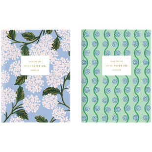 美国Rifle Paper 空白笔记本口袋钉装A7可爱便携精美职场学生ins