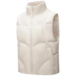 安踏面包羽绒服丨轻薄休闲羽绒服马甲女士保暖背心外套162648926