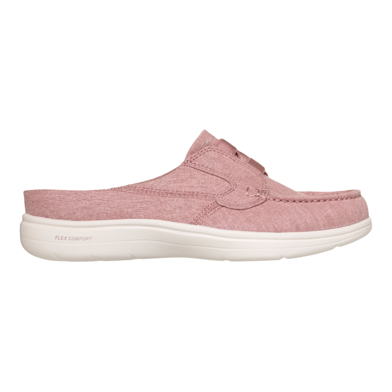 Skechers斯凯奇女鞋拖鞋包头拖穆勒鞋On-The-GO帆布鞋面缓震夏季