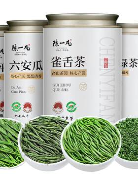 陈一凡特级四大绿茶组合装450g
