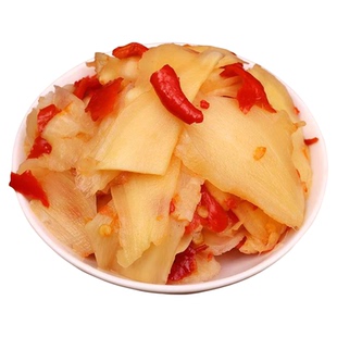 剁椒生姜片老坛酸辣泡姜芽农家剁辣椒麻辣仔姜下饭菜腌制藤椒白姜
