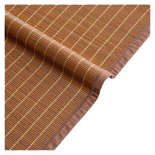 复古铜钩中式竹帘卷帘隔断玄关装饰遮光茶室凉亭茶楼屏风书房窗帘