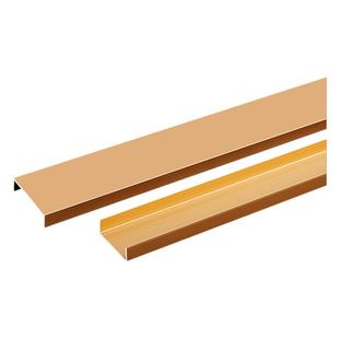 免漆板铝合金封边条生态板u型收边条木板包边条收口条压条衣柜门