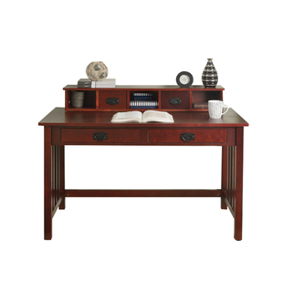 特价美式实木书桌复古电脑桌卧室写字台书台键盘抽屉办公桌家用