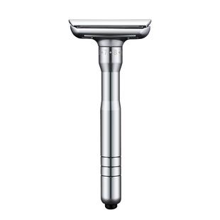 潮科剃须刀男士手动刮胡刀不锈钢双面刀片老式刮胡子刀刀架刮脸刀