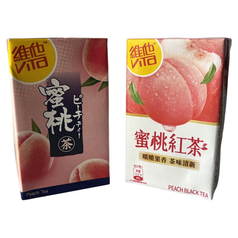 港版维他奶日式蜜桃红茶250mL